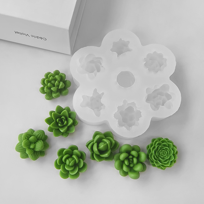 Soap Making Essentials - Stampo in Silicone 7 in 1
