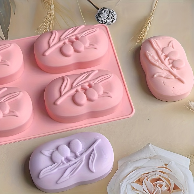 Soap Making Book For Beginners - Stampo in Silicone a 4 Cavità
