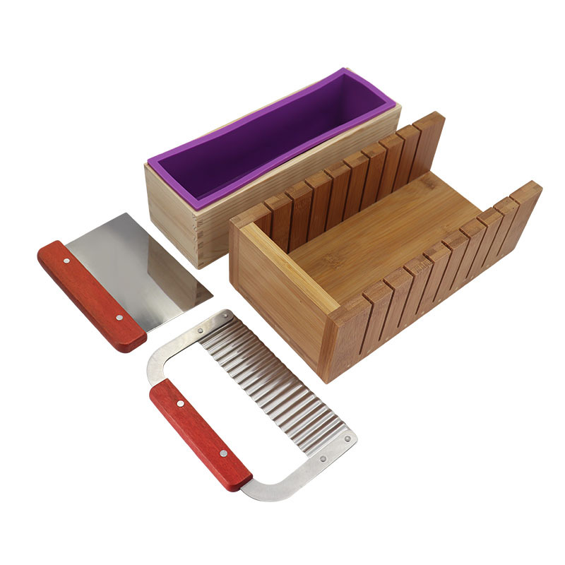 Soap Making Starter Kit - Stampi per panini di sapone rettangolari