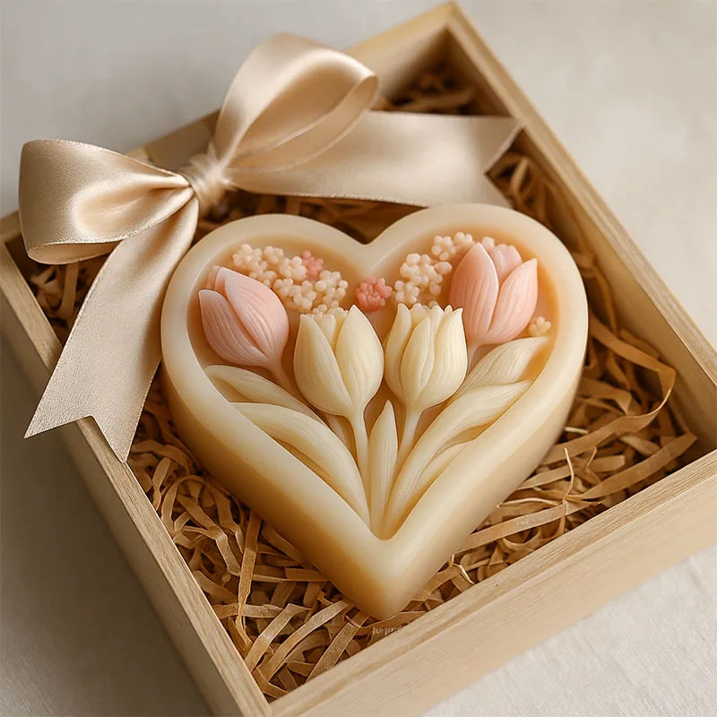 Soap Making Book For Beginners - Stampo in silicone per candele a