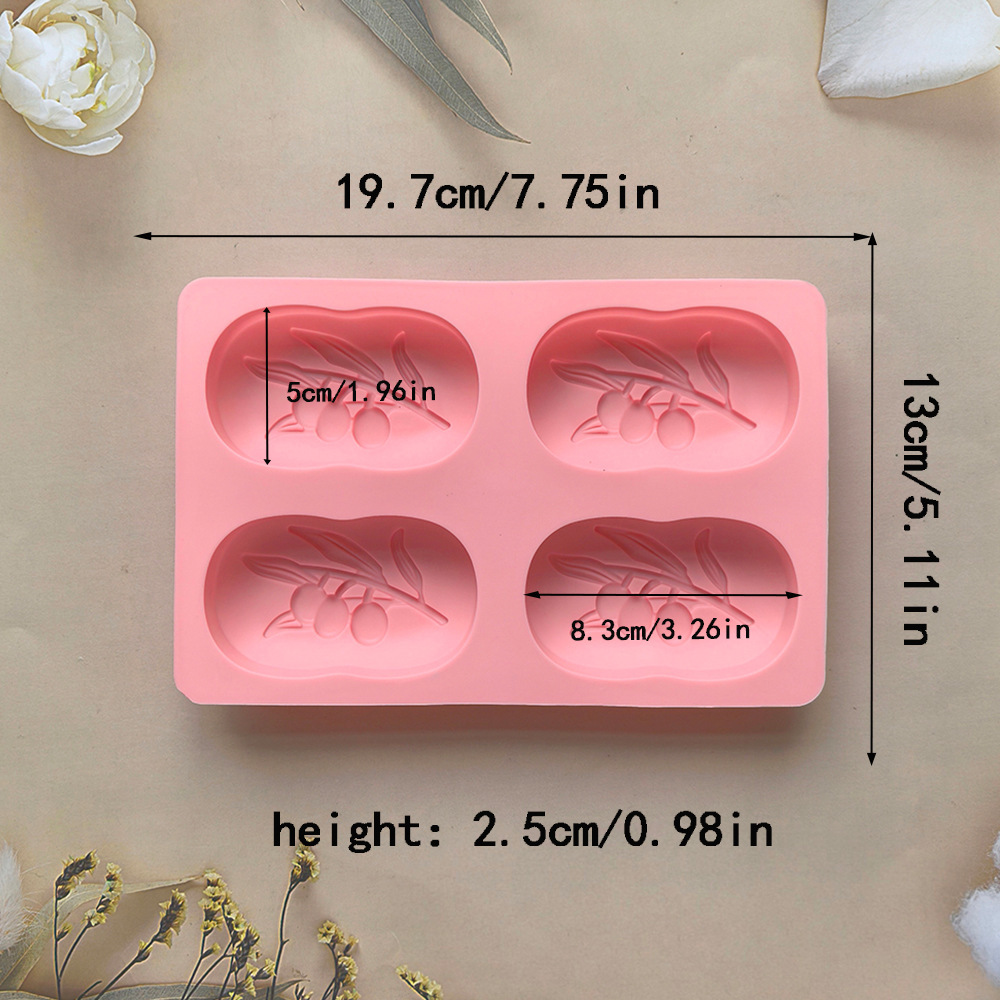 Stampo in Silicone a 4 Cavità  - Soap Making Book For Beginners recensione e prezzo