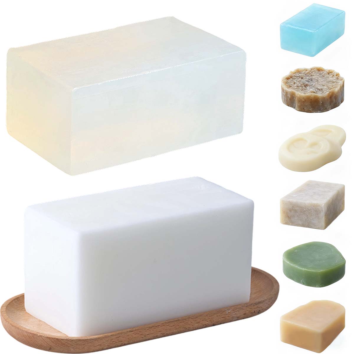 1000g Glicerina Base di Sapone - Soap Making Supplies Wholesale recensione e prezzo